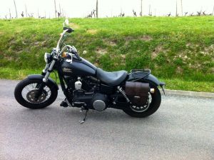 Sacoche Myleatherbikes Harley Dyna Street Bob_184